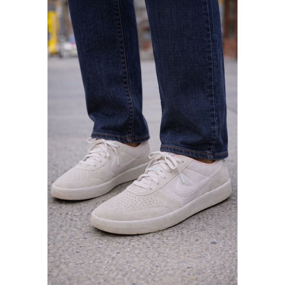 Nike SB Zoom Blazer Mid Premium Men's Skate Shoes Size‎ 11 Cream White